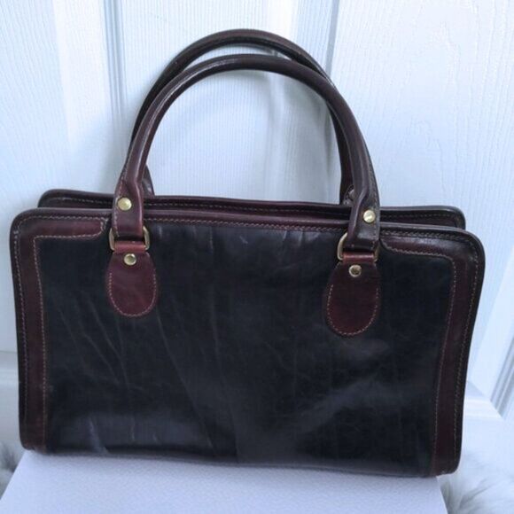 Brahmin Tuscan vintage satchel EUC - Picture 1 of 9